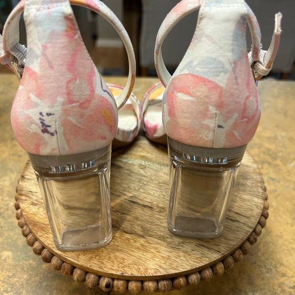 NaturalizerJoy Sandals with Transparent Block Heels - Picture 7 of 15